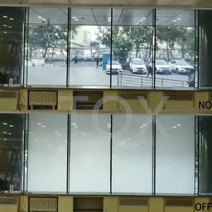 TQX Smart Film For Glass Pdlc Office Decoration Electric Deluxe Smart Film Window Smart Glass Film Privacy Partition Wall