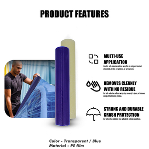 Vinilo Adhesivo para Ventanas de Vehículos Dañados por Colisiones, 36 Pulgadas x 100 Pulgadas x 3.5 MIL - Product Image 3