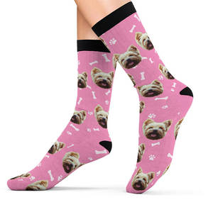 SOXTOWN — chaussettes à Photo personnalisées, bas quantité minimale de commande mc, Photo, imprimé numérique en 3D, personnalisées - Product Image 5