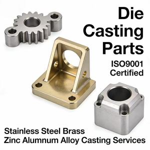 Servicio de Fundición a Presión de Piezas de Acero, Latón, Aleación de Zinc y Aluminio con Moldeo de Precisión Personalizado y Electroerosión por Hilo - Product Image 1