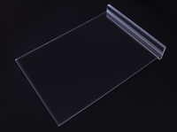 Support publicitaire personnalisé pas cher A5 A6, présentoir de table en forme de T, porte-menu transparent en acrylique A4