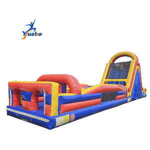 Parcours d'obstacles gonflable en PVC commercial, parcours d'obstacles gonflable commercial pour enfants et adultes à vendre - Product Image 1
