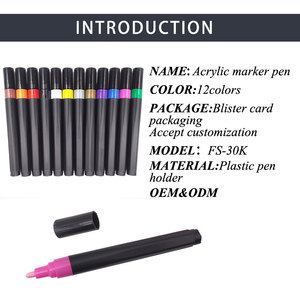 Nhựa Rỗng Bút Rod Thùng Ống Cho Graffiti Bút Chất Lỏng Phấn Đánh Dấu Sơn Phụ Kiện Bút - Product Image 5