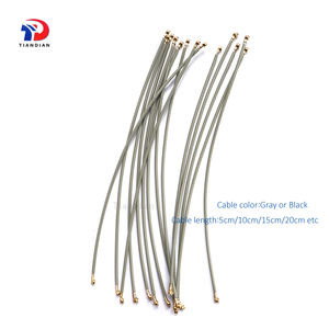 <span class=keywords><strong>Cable</strong></span> de puente OEM ODM RF pelado IPX4 UFL Pigital 1,13 <span class=keywords><strong>Cable</strong></span> de conexión de extensión coaxial Antenas de Comunicación Interna - Product Image 2