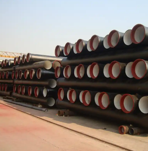 Venta directa de fábrica: Tubería de hierro dúctil para suministro de agua DN500 DN700 DN900 DN1000 DN1200 K8 K9 C25 C30 C40 Pn16 Pn25 - Product Image 3