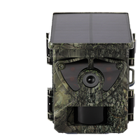 Caméra de chasse avec vision nocturne 4K, étanche IP67, carte SD CMOS, alimentation solaire, WiFi, pour la faune en plein air
