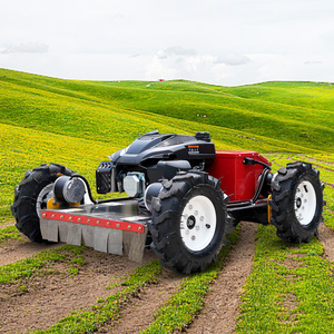 Miễn Phí Vận Chuyển Điện Máy Cắt Cỏ Nhà Máy Điện Robot Từ Xa Bìa Điều Khiển Máy Cắt Cỏ Robot 550Mm Máy Cắt GPS 800Mm - Product Image 2