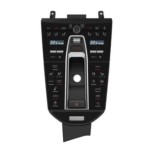 สำหรับ Porsche Panamera 2010-2016 อุปกรณ์ตกแต่งรถยนต์ ชุดตกแต่งภายในคอนโซลกลางแบบดิจิทัล แผงเปลี่ยนเกียร์ - Product Image 6