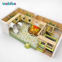 Équipement de terrain de jeux intérieur commercial sur le thème Princesse/Fantasy, piscine à balles, toboggans tubulaires, mur d'escalade, trampoline pour centres commerciaux