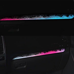 Kit d'éclairage d'ambiance intérieur personnalisé pour Toyota Prado 2004-2009, lampe d'ambiance LED pour tableau de bord et portières, fabrication d'usine - Product Image 4