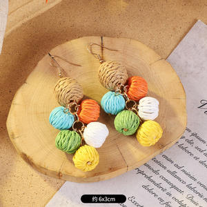 ต่างหูทอแบบวินเทจสำหรับผู้หญิง1024 - Product Image 6