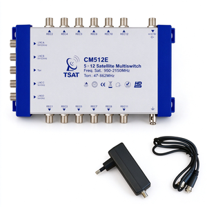 Multicommutateur 5/12 pour Quattro & Quad LNB, Multicommutateur pour 1 <span class=keywords><strong>Satellite</strong></span> & 12 Abonnés (TV, Récepteur <span class=keywords><strong>Satellite</strong></span>) - Product Image 2