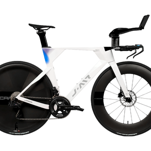 Vélo de contre-la-montre en carbone haute performance, groupe électronique 24 vitesses, roue avant 770C, frein à disque arrière, conception légère TT Vega, 9 kg - Product Image 1