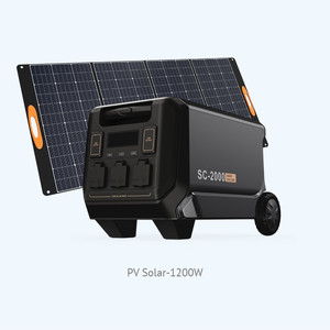 Station d'alimentation portable 2000W, générateur solaire MPPT, batterie domestique d'urgence avec LiFePO4 pour les solutions en cas de panne de courant - Product Image 3