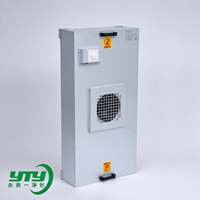 Unit Filter Kipas HEPA 55dB Rendah Kebisingan dengan Kontrol Tiga Kecepatan untuk Laboratorium