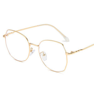 <span class=keywords><strong>2025</strong></span> Cá Tính Thiết Kế Hình Dạng Đẹp Kim Loại Khung Không Có Moq Kính Máy Tính Màu Xanh Ngăn Chặn Ánh Sáng Vòng Unisex Cảnh Tượng - Product Image 5