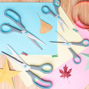 Office Scissors Student Scissors Household Sewing Scissors for Cutting <b>Paper</b> Fabric - Product Image 4