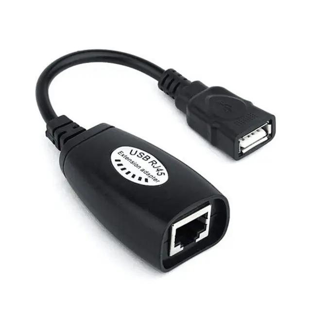 Bộ Điều Hợp Mở Rộng USB UTP Mở Rộng LAN Cat5e Qua Thành Phần Công Cụ Ethernet Đơn