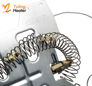DC47-00019A ฮีตเตอร์อบผ้าสำหรับเครื่องอบผ้าซัมซุง พร้อมชุดควบคุมอุณหภูมิ รุ่น Dv42h5000ew/a3 Dv45h7000ew/a2 อะไหล่เครื่องอบผ้า - Product Image 4