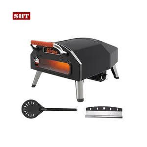 Hot Sale Tragbarer Grill Grill Pizza ofen China Gebraucht Pizza ofen Maschine Gasofen für Pizza