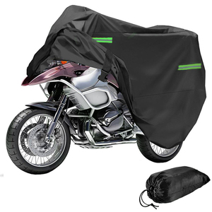 Housse de <span class=keywords><strong>moto</strong></span> en polyester imperméable ZS, fabriquée en Chine, protection contre la poussière et la pluie - Product Image 4
