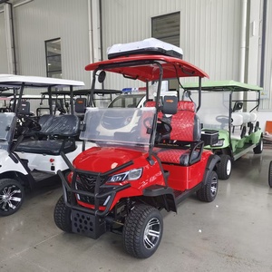 Carrito de Golf Eléctrico Elevado de 4 Plazas con Aire Acondicionado - Product Image 3