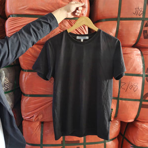 Vente directe d'usine, vêtements d'été d'<span class=keywords><strong>occasion</strong></span> de tailles variées, tissu en coton, t-shirts d'<span class=keywords><strong>occasion</strong></span> de marque pour hommes - Product Image 1