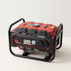 เครื่องกำเนิดไฟฟ้าเบนซิน SS SAMSON 5KVA 5KW เครื่องยนต์ 4 จังหวะ 240V 3600 รอบต่อนาที แบบพกพา พร้อมล้อและมือจับ - Product Image 1