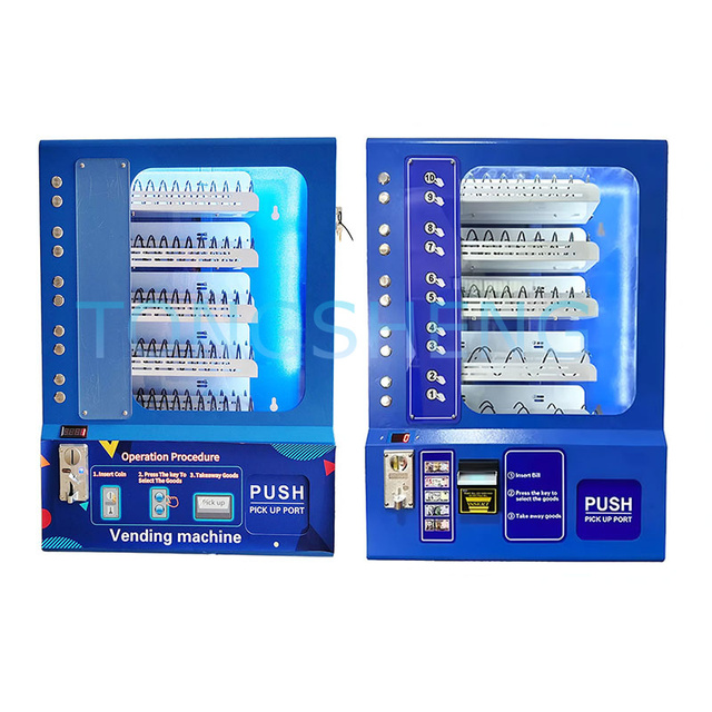 Factory Price Small Mini Vending Machine Food Beverage Cigarette Combination Wall Mounted 24-Hour Vending Machine
