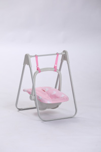 Factory Direct Pretend Play Toy Metal Frame with Soft Fabric <strong>Doll</strong> <strong>Swing</strong> for Kids High Quality <strong>Doll</strong> Accessories - Product Image 5