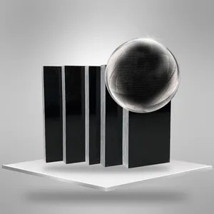 Matériau d'isolation électrique Feuille G10 350x350mm 30mm d'épaisseur Un côté ESD Noir Feuille G10 Antistatique - Product Image 2