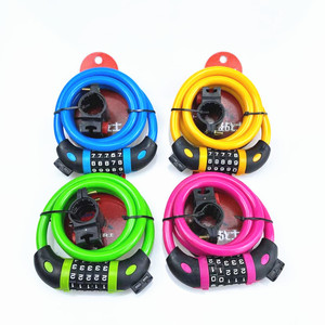 Candado de Combinación de 5 Dígitos para Bicicleta de Montaña, Cadena de Acero Antirrobo, Accesorios de Ciclismo Duraderos - Product Image 3