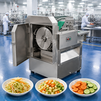 Machine à découper les légumes sur convoyeur BlinkSong, trancheuse alimentaire électrique commerciale, équipement de cuisine en acier inoxydable, restaurants