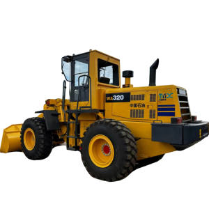 Équipement minier rentable Chargeur sur pneus Komatsu WA320 sans accident sans versement de support d'inondation - Product Image 2