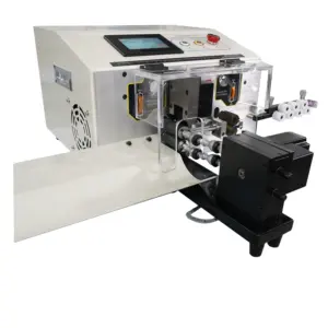 Double wire twisting machine with touch screen