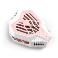 Ventilateur magnétique pour téléphone de gaming, support de refroidissement semi-conducteur, double vitesse réglable, batterie 500 mAh pour diffusion en direct à domicile