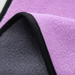 Toalla de Lavado de Autos de Microfibra Tejida al por Mayor, de Doble Cara, de Terciopelo Coral, Ecológica, Suave, de Secado Rápido, con Gran Absorción de Agua, para el Hogar - Product Image 1
