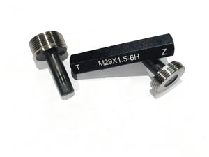 स्टील मीट्रिक स्क्रू थ्रेड प्लग गेज उच्च सटीकता 0.001 मिमी परिशुद्धता - Product Image 2