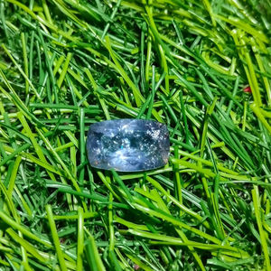 Piedra preciosa de iolita natural facetada hecha a mano personalizada para la fabricación de joyas y piedras preciosas sueltas curativas de cristal - Product Image 1