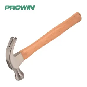 PROWIN High Quality 16oz Wooden Handle Claw Hammer