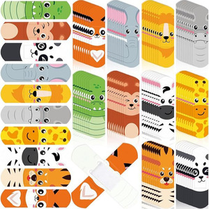 Parches Adhesivos Transparentes para Heridas Infantiles con Diseños de Dibujos Animados - Impermeables, Transpirables, Bonitos, Hemostáticos y Antiampollas - Product Image 2