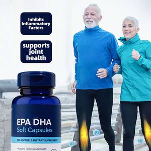 OEM EPA DHA Fischöl-Softgelkapseln zur Unterstützung der Herz-, Gehirn- und Gelenkgesundheit bei Erwachsenen, 120 Stück <span class=keywords><strong>Omega</strong></span>-<span class=keywords><strong>3</strong></span>-Fettsäuren - Product Image 4