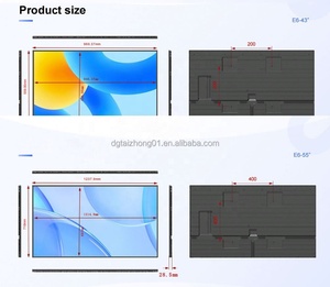 Écran publicitaire LCD commercial, affichage numérique monté en intérieur, <span class=keywords><strong>menu</strong></span> animé, résolution 4K, contrôlé par application, pour café, restaurant - Product Image 4