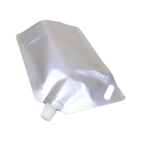 Pochettes souples imprimées avec bec verseur en aluminium pour vin rouge, jus et liquides, 50ml, 500ml, 1000ml, 1500ml, 2000ml, 1L