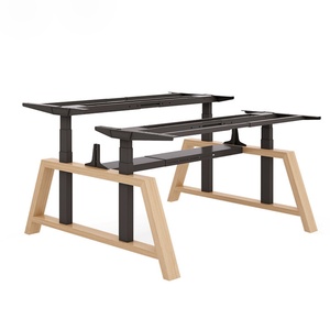 Popular Hot Sale Height Adjustable Standing Intelligent L Shape <b>Office</b> Home Executive Workstation Furniture Desks <b>Table</b> - Product Image 3