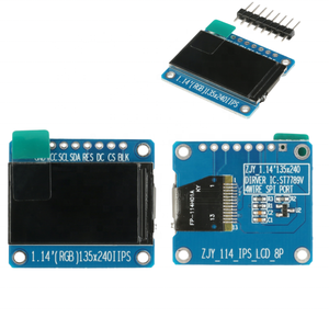 1.14 <strong>inch</strong> <strong>Display</strong> IPS <strong>LCD</strong> <strong>TFT</strong> <strong>LCD</strong> Module ST7789 HD <strong>Colorful</strong> <strong>Screen</strong> Full <strong>View</strong> 8pin 135x240 3.3V SPI Interface - Product Image 1