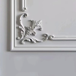 Bán buôn cổ điển tường trang trí trang trí PU khung góc bảng điều khiển đúc cho nội thất - Product Image 5