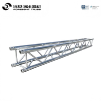 Structure de scène professionnelle pour concerts, truss carré en aluminium de 290 mm, truss à embout F34, haute capacité de charge, certifié CE pour les festivals de musique