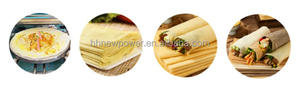 Máquina automática de fabricación de láminas Samosa Dosa Roti de 30cm, máquina formadora de láminas finas Crissy Dosa, máquina envolvedora Dosa Spring Roll Injera - Product Image 2