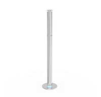 Diffuseurs d'arômes commerciaux autoportants à deux fluides pour grandes pièces et spas, diffuseur d'huiles essentielles luxueux couvrant 200m³ avec LED